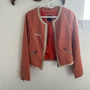 Limited Blazer - coral color, size small